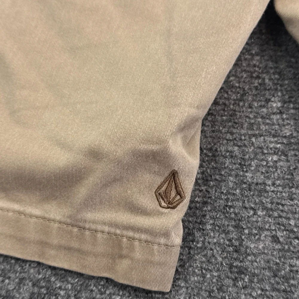 Volcom Stone Chino‎ Shorts Mens Size 36 Beige Khaki 10